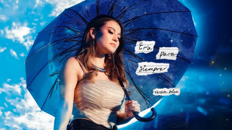 Chanteuse péruvienne Amy Gutiérrez en lumière