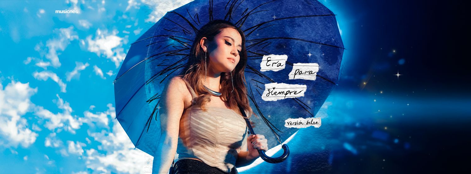 Chanteuse péruvienne Amy Gutiérrez en lumière