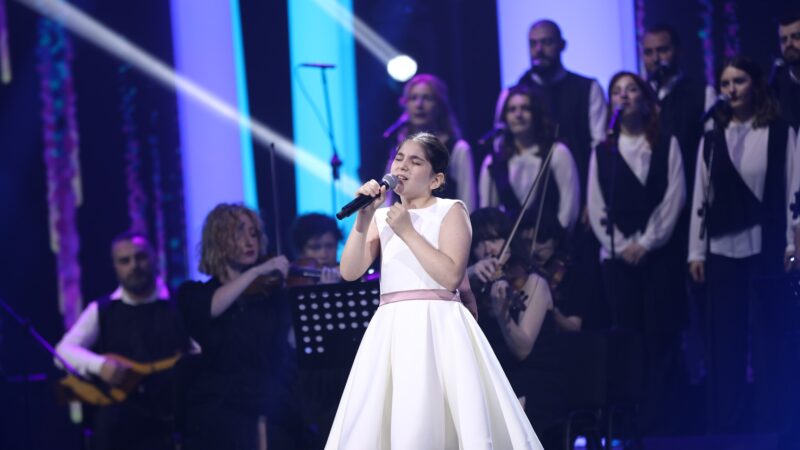 Anita Abgariani, la voix lumineuse de la Géorgie au Junior Eurovision