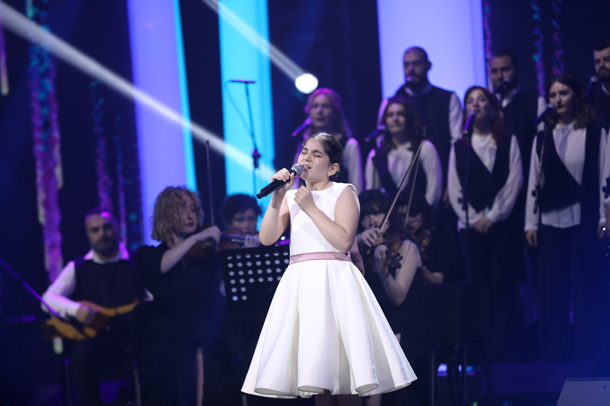 Anita Abgariani, la voix lumineuse de la Géorgie au Junior Eurovision