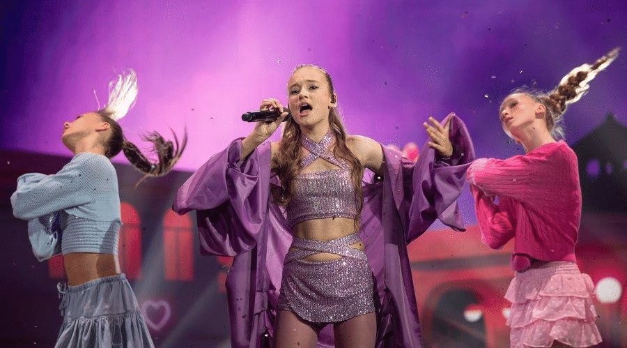 Erika Kolesnichenko, cap sur le Junior Eurovision